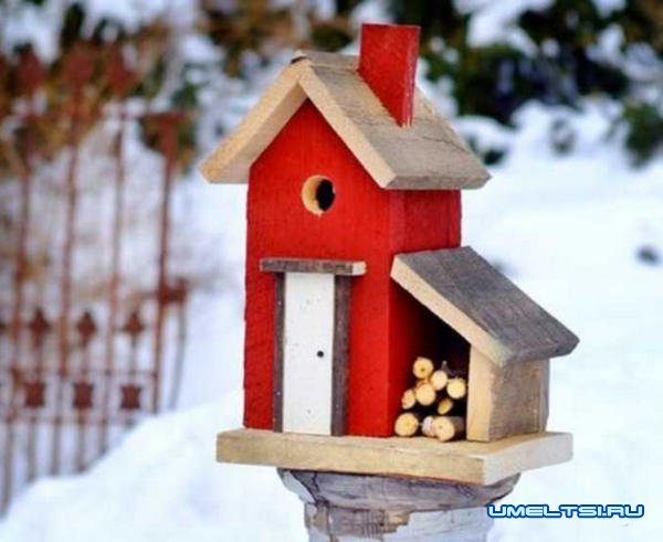 Примеры оригинальных скворечников