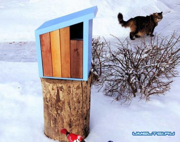 Примеры оригинальных скворечников