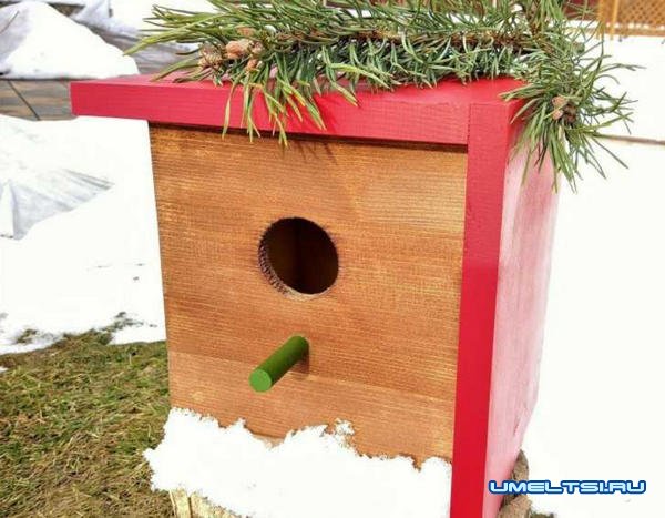 Примеры оригинальных скворечников