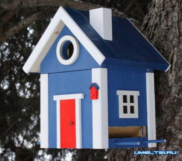 Примеры оригинальных скворечников