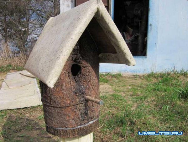 Примеры оригинальных скворечников