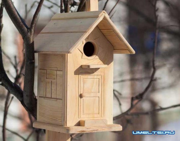 Примеры оригинальных скворечников