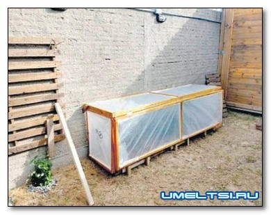 Откидной мини-парник своими руками