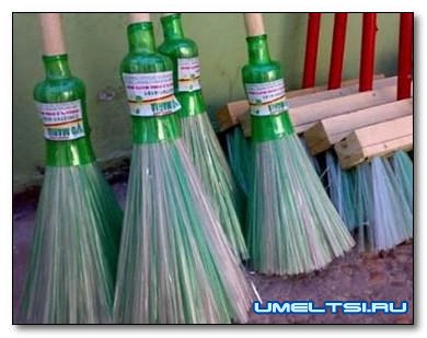 Метла из пластиковых бутылок Метла из пластиковых бутылок