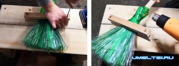 Метла из пластиковых бутылок Метла из пластиковых бутылок