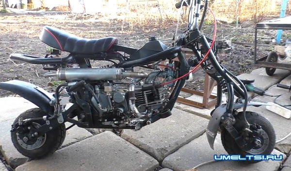 Мини - мотоцикл своими руками