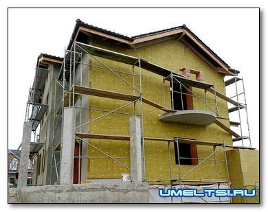 Инструкция по монтажу "мокрого фасада"