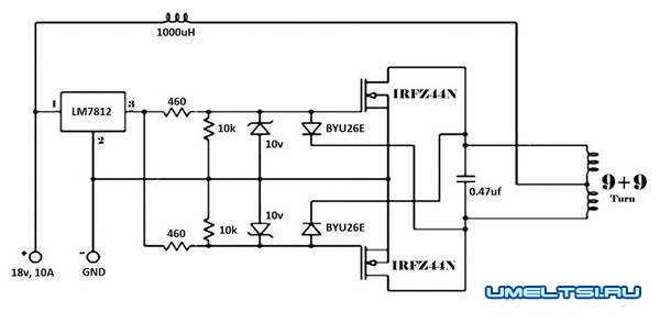 Индукционная плита своими руками