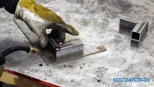 Поэтапная работа над изготовлением струбцины