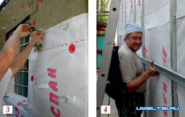 Утепление и отделка стен сайдингом