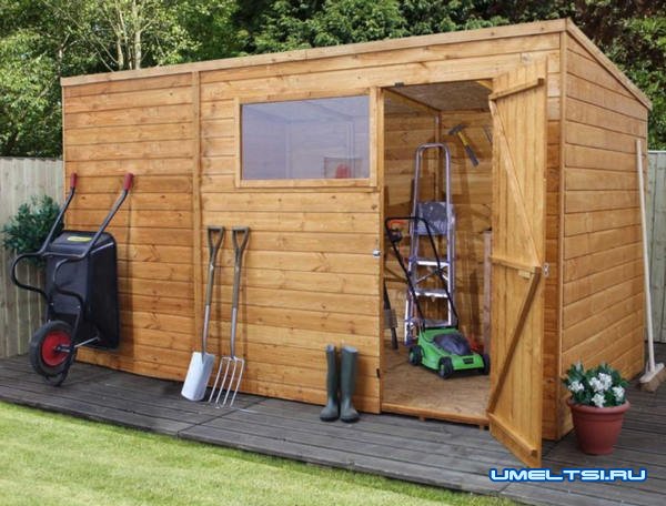 построить хозблок на скорую руку