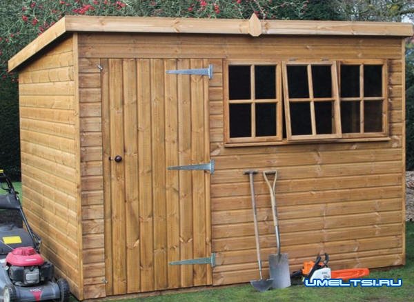 построить хозблок на скорую руку