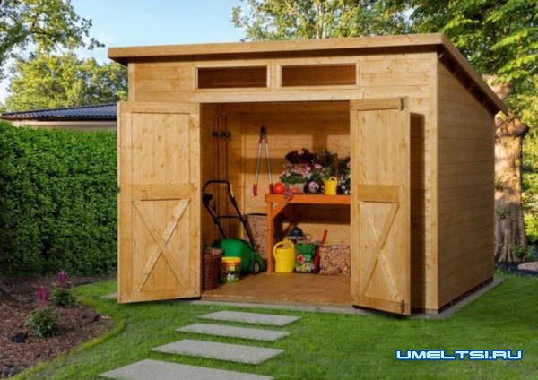 построить хозблок на скорую руку