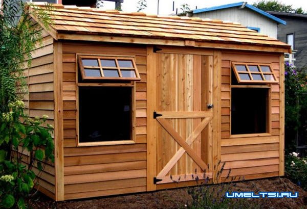 построить хозблок на скорую руку