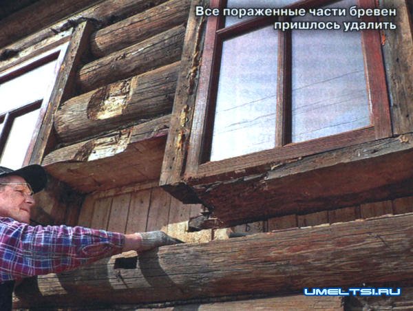 Как сделать реставрацию деревянного дома