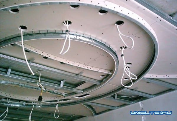 Двухуровневые потолки