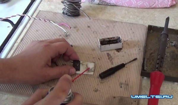 Способ припаяться к алюминию