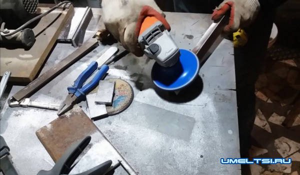 Изготовление обратного молотка для укладки плитки