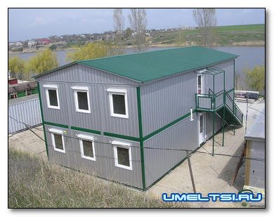 Дом на базе блок-контейнера