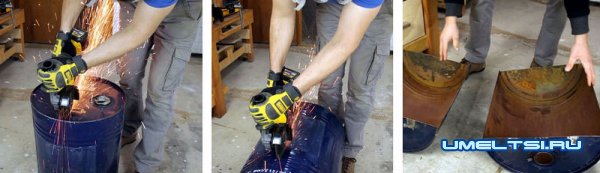 Как селать садовый гриль