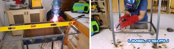 Как селать садовый гриль