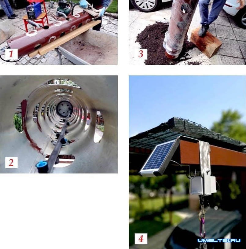 Как сделать подвесную вращающуюся грядку