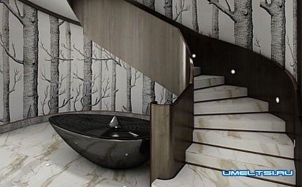 Лестницы из керамогранита