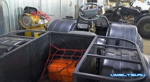 Маленький самодельный вездеход