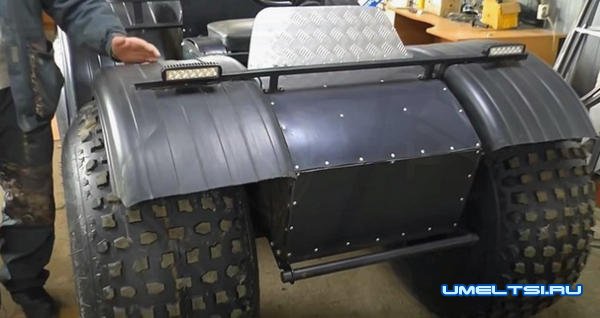 Маленький самодельный вездеход