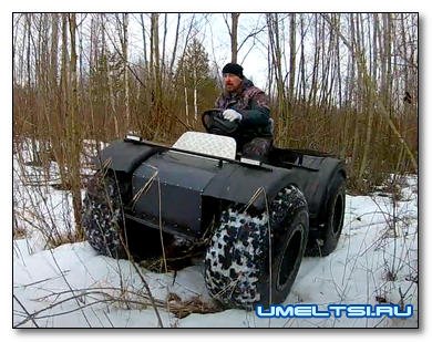Маленький самодельный вездеход