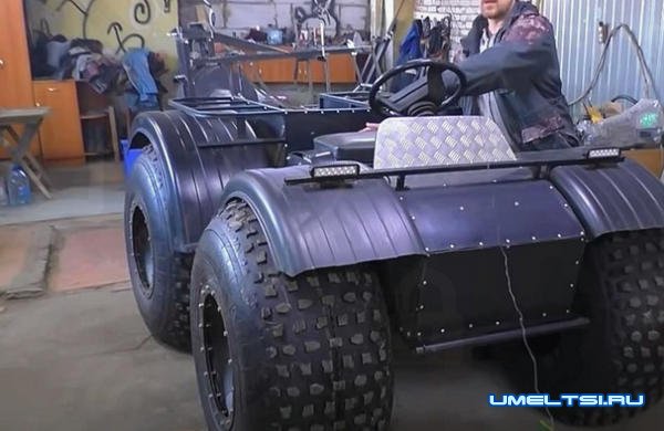 Маленький самодельный вездеход