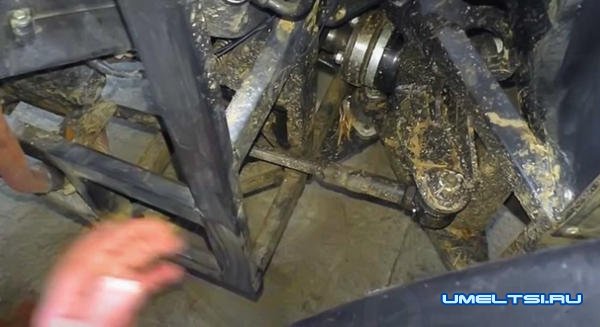 Маленький самодельный вездеход