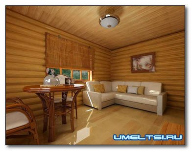 комната для отдыха в бане