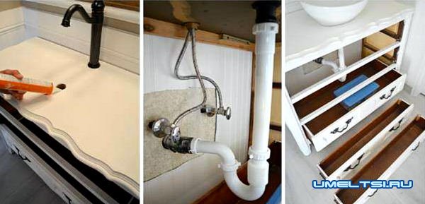 Делаем тумбу в ванную