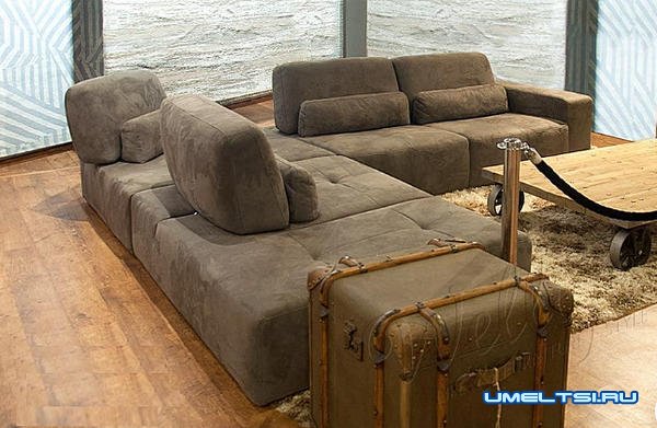 Прямые диваны