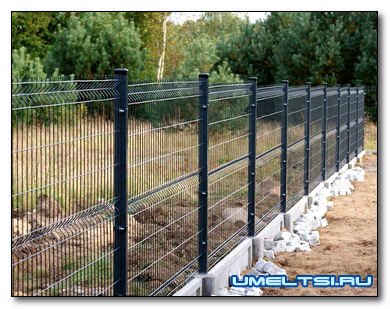 Быстрый способ огородить участок